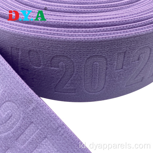 Esign Custom Logo Elastic Sport Bands With Silicone